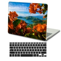 Kaishek Hard Case Shell pokrivač samo za stari Macbook Pro 13 + crni poklopac tastature A & A1425, nema