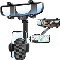 Rotabilni i uvlačivi držač telefona za automobile - Držač telefona zadnjeg zrcala, TopGo nadogradnja