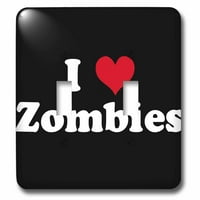 3Droza I Love Zombies - dvostruki preklopni prekidač