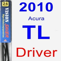 Acura TL Obriši brisač vozača - Saver Vision