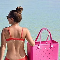 Ženska održiva tote i torbice EVA prijenosne putne torbe za pranje tote za plažu, sport, tržište