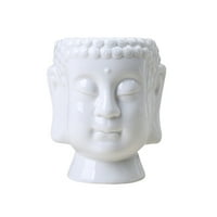 Pot sadnica cvijeća keramikaCactus vaza statue za lice glave malihtoti budizam umjetnički kućni modni