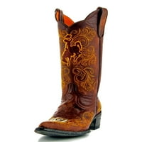 Gameday Boots Womens College Team Wyoming Cowboys Mesing Gold WY-L033-1