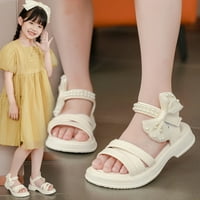 Djevojke Sandale Ljeto Dječja mekana silaska cipela Biserna ukrasa Djevojke Princeze cipele za bebe plaže cipele veličine 30