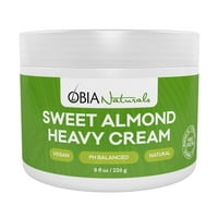 Obia Naturals Sweet Almond Heavy Cream Oz