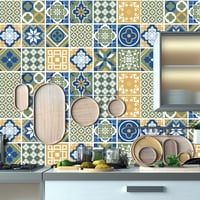 Goory ogulite i palice marokanske potporne pločice pločice za kuhinju na podnim zidovima