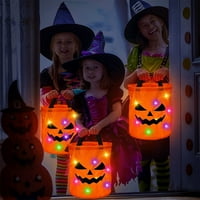 Haykey LED Halloween Candy Candy Bangs up bageri za Halloween Party Bags Halloween vrećice za bombonske