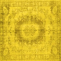 Ahgly Company Zatvoreni pravokutnik Perzijski žuti Tradicionalni prostirke, 2 '4 '