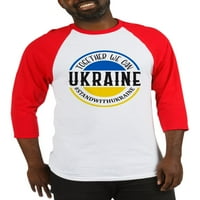Cafepress - Zajedno možemo ukrajinski bejzbol dres - pamučni bejzbol dres, košulja rukova od raglan