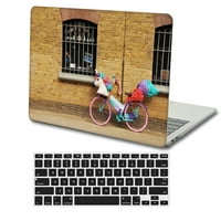 Kaishek Hard Case Cover za - Objavljen najnoviji macBook Pro retina displej + crni poklopac na tastaturi: A a a a a a a a a životinja A 0033