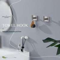 Kupatilo 5-komadno kupatilo uključuje ručnik nosač ručnika za ručnik toaletni papir HOLUN HOUKOVI Brušeni