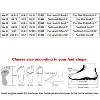 SNGXGN ravne sandale - pjenušava elastična kanta za kaznene kaznene kaznene sandale za ženeWomens cipele