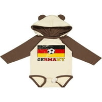 Inktastični njemački nogometni poklon dječaka za bebe ili djecu s dugim rukavima
