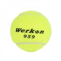 Eleaeleanor Jedinstveni trening Tenis lopta elastična gumena band lopta za početni dnevni trening napredni