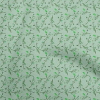 Onuone Velvet Dusty Teal Zelena tkanina Jesen Šivačka tkanina od dvorišta Široka Drivičana odjeća širine