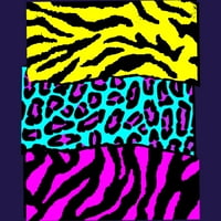 Wyld Animals Juniors Purple Graphic Tee - Dizajn ljudi 2xl