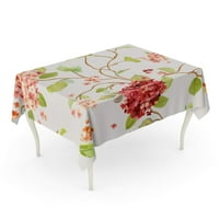 Uzorak Vintage Cvijeće cvjetna hortensia u francuskom romantičnom jesen stolnjak stol stol stol poklopac