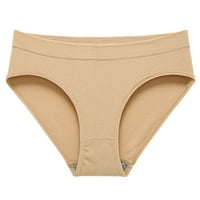Ženski abdominalni niski struk bešavne elastične t hlače Beširanske čvrste boje pojasnih tankih gaćica