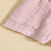 TODDLER casual šartice čvrste boje elastične kratke hlače sa džepovima za dječje dječje dječje dječje