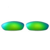 Walleva smaragdna polarizirana leća i zelene ušike za sunčane naočale Oakley ravne jakne