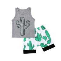 Modni kaktus za rezanje i kratke hlače sa rukavima pulru