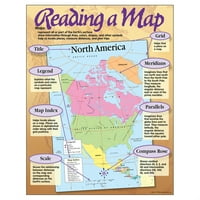 Čitanje karte za učenje karte, 17 22
