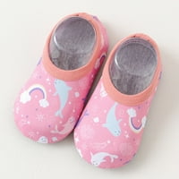 〖Roliyen〗 Djevojke Vodene cipele Crtani svinje cipele Vodene cipele s kliznim djevojkama Čarape Boys Baby Barefoot aqua dječje cipele za bebe