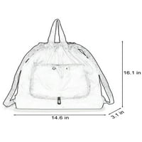 Prednji ruksak za žene izvlačenje sklopnim jogam sackpack Veliki kapacitet višenamjenska teretana torba