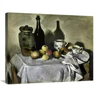 Globalna galerija u. Ipak život sa priborom za stol Art Print - Paul Cezanne