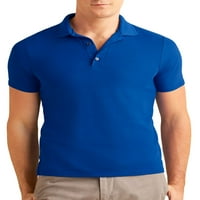 Gildan Muška pique Polo majica -Royal-3x-velika
