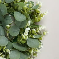 Veštački plastični vijenac eukaliptus listova za vješanje vjenčanica Garland