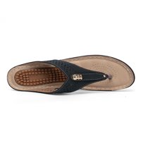 Woobling Womens Thong sandale Ljeto Sandal klizanje na flip-flops unutarnji klizači na otvorenom Papuče
