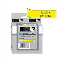 Dymo-Rhino 784- 0. In. Fleksibilne najlonske naljepnice, žute