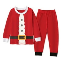 Dječji dječji dječaci Djevojke Božićne pidžame postavlja Cosplay Loungeweb odjeća i hlače postavljaju