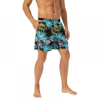 Actooo Muška elastična struka plaže Ležerne prilike prozračne kratke hlače sa džepovima