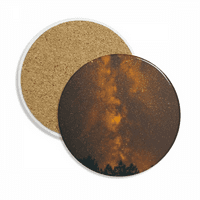 Narančasta tamno nebo magla podložna šalica za čišćenje stola za zaštitu tablice upijajući kamen