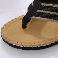Flip Flops za muške sa lukom potporni sandale prozračne udobne ravne sandale Ljetne vanjske sandale