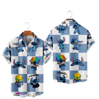 Prilagođeni Disney Lilo & Stitch majice kratkih rukava s majicama majica Ležerna plaža Kratki rukav