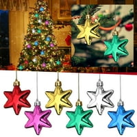Ukrasi za božićne stablo Star Privjesak ukras slatke sitnice plastične božićne ukrase