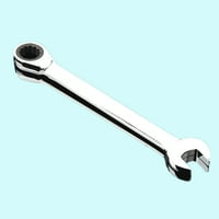 Frcolor ključ za ključeve ključeve glave dvostruki set metričkih ratcketing alata za mjerenje zupčanika dicefalno
