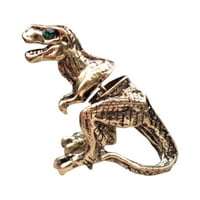 Mnjin Throsaur male minđuše probušene personalizirane životinjske naušnice zlato