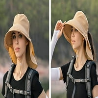 Cocopeantnts sunčani šešir sa rupom od konjskih repa ženski ribar šeširi na otvorenom šešir na šešica
