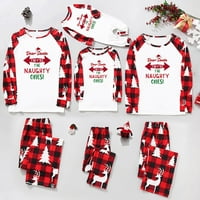 Coopserbil Sretan božićni pidžami Porodični božićni kompleti Print ženske pidžame organski pamučni božićni