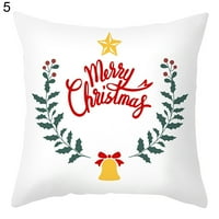Naveli nas Božićni blagoslov Santa Claus Snjegović bacaju jastuče, zimski odmor za jastuk za jastuke