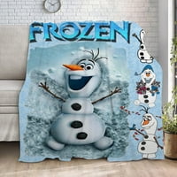 Smrznuta OLAF bacajte pokrivač, Day Day Day za ženu, verenik, djevojku, partneru, romantične poklone
