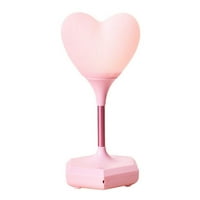 Mybeauty Love Heart USB punjenje Zatamnjeni dodirni prekidač LED noćna lagana stoma noćna lampa