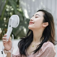 IAKSOHDU ručni ventilator prijenosni modni slatki ručni USB punjivi ventilator za ljeto
