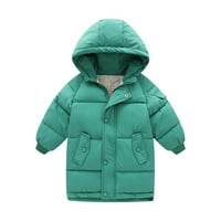 Dječačka odjeća Topli kaput Toddler Dječje djevojke Zimske čvrste kapute Vjetrootporna odjeća Mediun