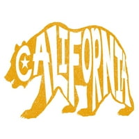 Los Angeles, Kalifornija, Izgled medvjeda, Tipografija