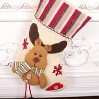 Božićni ukrasi Domaći dekor Čarapa Veliki Xmas Čarape Dekoracije Santa Snowman Xmas karakter za odmor